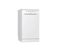 WSFE 2B19 UK - Lave-vaisselle - Niche - largeur : 45 cm - profondeur : 57 cm - hauteur : 82 cm - blanc