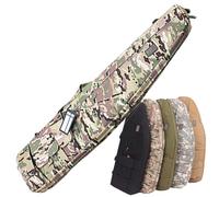 WSFZEG ÉTui à Fusil Tactique Arme Longue, Sac À Fusil Souple Étui pour Fusil De Chasse 70cm/85cm/100cm/120cm avec 4 Poches Velcro Housse De Transport pour Pistolet Et Magazine