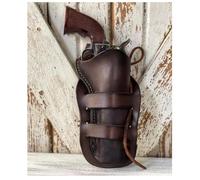 WSFZEG Étui Revolver Cuir Médiévaux, Étui De Revolver Vintage étui Revolver Western Cowboy Pistolet Pistolet, Accessoire De Taille De Style Steampunk Vintage pour Cosplay