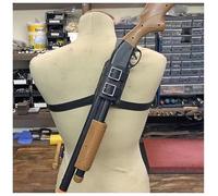 WSFZEG Holster De Fusil à Pompe Médiéval Rétro, étui De Pistolet Rétro Steampunk, étui De Sac De Pistolet à Bandoulière, Accessoires De Costume De Cosplay pour Halloween