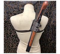 WSFZEG Holster De Fusil à Pompe Médiéval Rétro, étui De Pistolet Rétro Steampunk, étui De Sac De Pistolet à Bandoulière, Accessoires De Costume De Cosplay pour Halloween