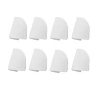 WSGFPO Mousse d'épaulette Épaulettes en éponge Support d'épaulettes Épaulières de Costume Pad Push up épaulette Accessoires de Couture Réutilisables Super Doux (4 Paquets)