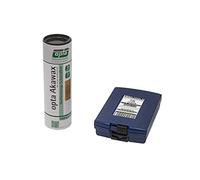 WSH-TOOLS Lot de 14 tarauds pour machine avec trou traversant M3, M4, M5, M6, M8, M10, M12 HSSE-Co5 - Boîte en plastique TiN avec stylo lubrifiant.