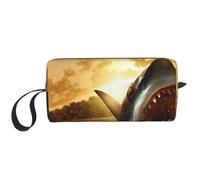 WSHFFILO at Dusk Shark Trousse à crayons et maquillage Motif requin