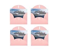 WSHFFILO Carte de vœux imprimée bateau de croisière avec enveloppe Carte de remerciement