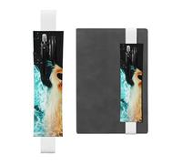 WSHFFILO Fire and Water Phoenix Trousse à crayons en cuir avec imprimé phénix, blanc, Taille unique, Pochette à monnaie