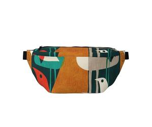 WSHFFILO Flock of Birds Sac à bandoulière décontracté avec imprimé