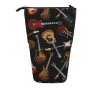WSHFFILO Guitars Trousse télescopique extensible Motif guitare