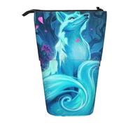 WSHFFILO Magic Blue Fox Trousse télescopique extensible Motif renard