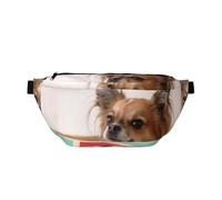 WSHFFILO Papillon in The Box Sac à bandoulière imprimé décontracté