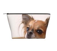 WSHFFILO Papillon in The Box Sac de rangement quotidien imprimé Trousse de maquillage Trousse de toilette de voyage Trousse de toilette Trousse de maquillage, Noir , Taille unique