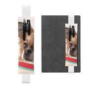 WSHFFILO Papillon in The Box Trousse à crayons en cuir imprimé, blanc, Taille unique, Pochette à monnaie