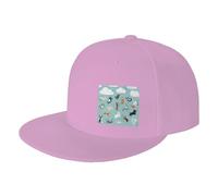 WSHFFILO Raining Cats & Dogs Casquette de baseball imprimée Casquette de sport Chapeau de soleil