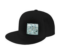 WSHFFILO Raining Cats & Dogs Casquette de baseball imprimée Casquette de sport Chapeau de soleil