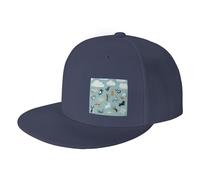 WSHFFILO Raining Cats & Dogs Casquette de baseball imprimée Casquette de sport Chapeau de soleil