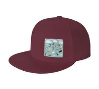 WSHFFILO Raining Cats & Dogs Casquette de baseball imprimée Casquette de sport Chapeau de soleil