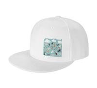 WSHFFILO Raining Cats & Dogs Casquette de baseball imprimée Casquette de sport Chapeau de soleil