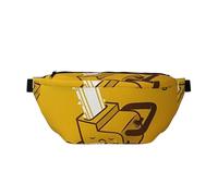 WSHFFILO Sac de poitrine décontracté avec imprimé scie à chaîne