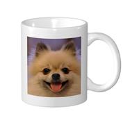 WSHFFILO Tasse blanche avec inscription « Happy Short Haired Pomeranian »
