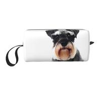 WSHFFILO Well-Behaved Schnauzer Trousse de maquillage Motif schnauzer