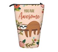 WSHFFILO You are Awesome Trousse télescopique extensible Motif paresseux