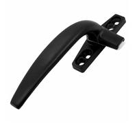 WsidQokfn Casement Window Locking Handle,Window Locking Handle 1 pcs Thickened Right/Left Flat-Opening Single Point Aluminium Alloy Glass Door Window Handles(LEFT)