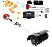 WSIKGHU Fraise à neige à essence - Balayeuse à essence - 52 cc - 2 temps - Pour l'extérieur - Avec lunettes de protection et bandoulière - Vitesse réglable - Stock européen