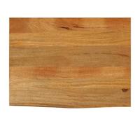 WSJHUHK Accueil Accessoires de table, dessus de table, bord vivant 80 x 60 x 3,8 cm en bois massif mangue