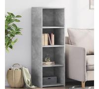 WSJHUHK Accueil-Armoires et rangement, buffets et buffets, meuble haut béton gris 40 x 41 x 124 cm, bois d'ingénierie
