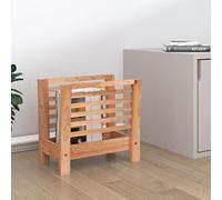 WSJHUHK Accueil Armoires et rangement, porte-revues, porte-revues, 40 x 26,5 x 38,5 cm, noyer massif