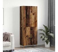 WSJHUHK Highboard Vieux bois 69,5 x 34 x 180 cm