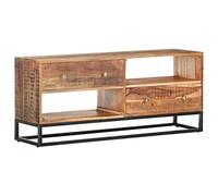 WSJHUHK Home-Armoires et rangement, meuble TV 120x30x50 cm Bois d'acacia brut