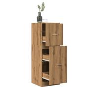 WSJHUHK Meubles, armoires et rangement, armoires de rangement et casiers, armoire d'apothicaire en chêne artisanal 40 x 41 x 118 cm