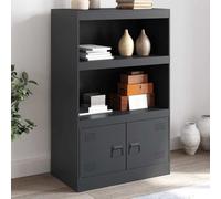 WSJHUHK Meubles, armoires et rangement, buffets et buffets, buffet anthracite 67 x 39 x 107 cm en acier