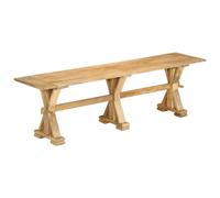 WSJHUHK Meubles, bancs, bancs de cuisine et de salle à manger, banc 160 x 35 x 45 cm en bois massif de manguier