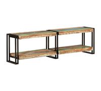 WSJHUHK Meubles, centres de divertissement et supports TV, meuble TV 140 x 30 x 40 cm en bois massif recyclé