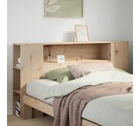 WSJHUHK Meubles, lits et accessoires, têtes de lit et pieds de lit, tête de lit avec rangement, 150 cm en pin massif