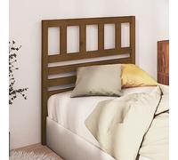 WSJHUHK Meubles, lits et accessoires, têtes de lit et pieds de lit, tête de lit marron miel 96 x 4 x 100 cm, pin massif