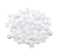 WsjiaboFux Assortiment de 100 cache-vis autotaraudeuses en plastique pour vis cruciformes, armoires, décoration de vis autotaraudeuses (11 mm)