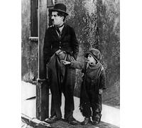 WSJIJY Impression sur Toile Affiche De Film Vintage Charlie Chaplin, Impression sur Toile, Noir Et Blanc, Icône De La Comédie, Décoration Murale, 50 X 70 Cm, sans Cadre