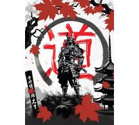WSJIJY Impression sur Toile Affiche De Guerrier Samouraï Japonais, Imprimé Bushido, Peinture sur Toile, Art Mural, Décoration Moderne pour La Maison, Salon, 70 X 100 Cm, sans Cadre