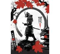 WSJIJY Impression sur Toile Affiche De Guerrier Samouraï Japonais, Imprimé Bushido, Peinture sur Toile, Art Mural, Décoration Moderne pour La Maison, Salon, 70 X 100 Cm, sans Cadre