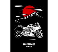 WSJIJY Impression sur Toile Affiche De Moto De Style Japonais, Peinture sur Toile, Décoration Murale, 30 X 45 Cm, sans Cadre
