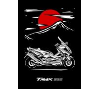 WSJIJY Impression sur Toile Affiche De Moto De Style Japonais, Peinture sur Toile, Décoration Murale, 50 X 70 Cm, sans Cadre
