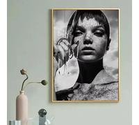 WSJIJY Impression sur Toile Affiches De Mode Coiffure Art Mural Salon De Coiffure Modèle De Coiffure Coiffeur Salon De Coiffure Décoration De Salon 70 X 100 Cm sans Cadre