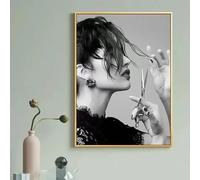 WSJIJY Impression sur Toile Affiches De Mode Coiffure Art Mural Salon De Coiffure Modèle De Coiffure Coiffeur Salon De Coiffure Décoration De Salon 30 X 45 Cm sans Cadre