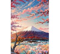 WSJIJY Impression sur Toile Affiches Et Impressions Japonaises Représentant Une Grue Et Un Dragon Peintures sur Toile Art Mural Décoration D'Intérieur 21 X 30 Cm sans Cadre