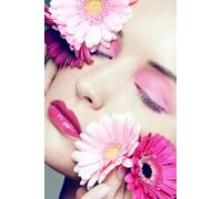 WSJIJY Impression sur Toile Affiches Et Imprimés De Mode, Maquillage des Yeux, Formes D'Ongles, Salon De Beauté, Toile, Peinture Murale, Cadeaux, Salon De Coiffure, Décoration D'Intérieur, 50 X 70 Cm