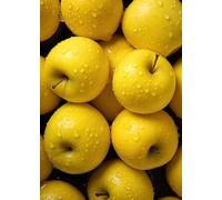 WSJIJY Impression sur Toile Alimentation Fruits Série Orange Fraise Pomme Kiwi Banane Raisin Art Affiche Toile Peintures Art Mural Photos Cuisine Décoration D’Intérieur 15X20Cm sans C