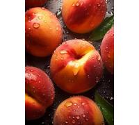WSJIJY Impression sur Toile Alimentation Fruits Série Orange Fraise Pomme Kiwi Banane Raisin Art Affiche Toile Peintures Art Mural Photos Cuisine Décoration D’Intérieur 15X20Cm sans C